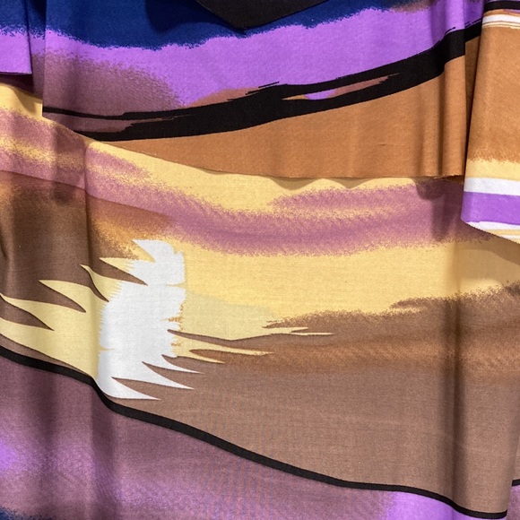 NWOT - Pretty Young Thing Round Neck Colourful Tiered Ruffled Summer Dress -Sz L - Picture 9 of 12